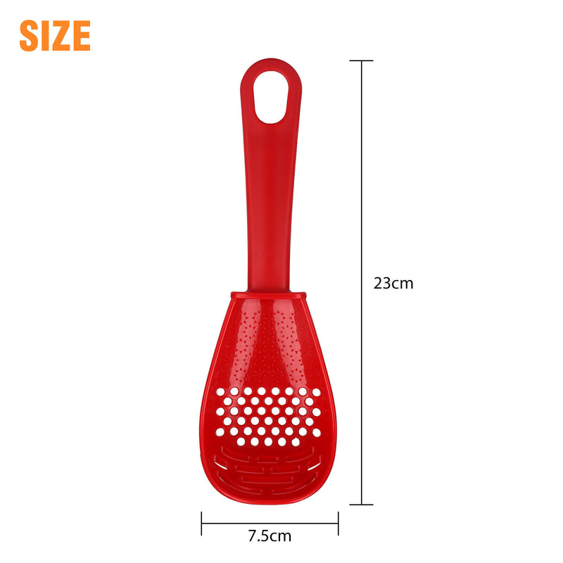 Load image into Gallery viewer, 2PCS Kitchen Cooking Spoon Tool Multifunction Scoop Soup Skimmer Heat Resistant Kitchen Cooking Spoon
