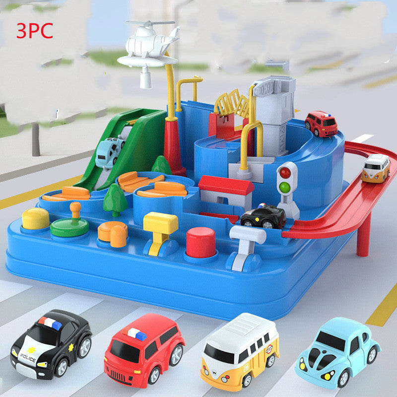 Load image into Gallery viewer, Cars Pass Through Big Adventure Parking Lot Rail Car Toy Car Track Kids Toy
