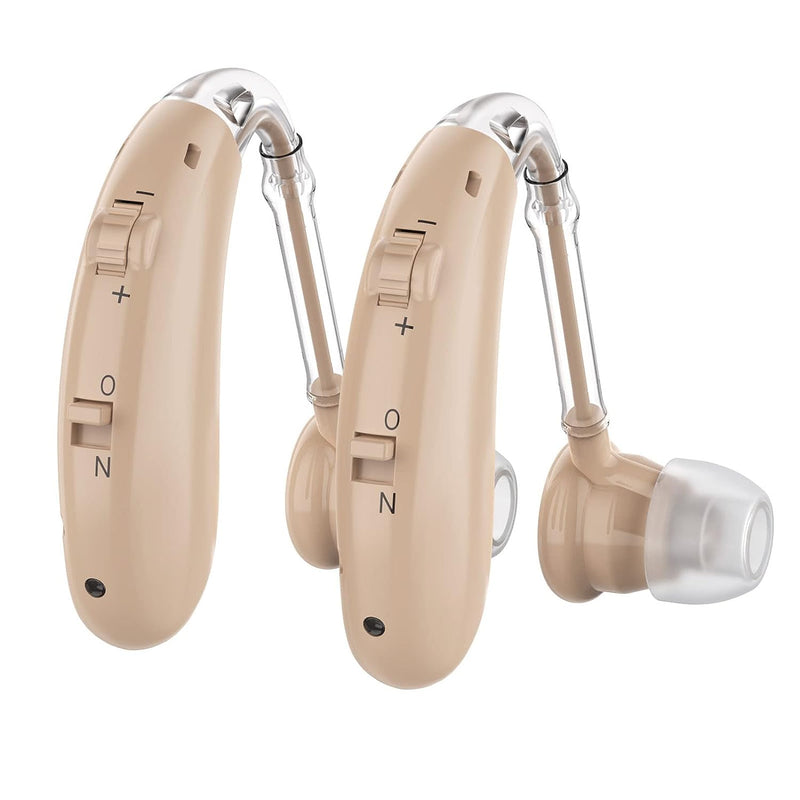 Load image into Gallery viewer, Hearing Aids For Seniors Rechargeable With Noise Canceling, Hearing Amplifier For Adults, Sound Amplifier For Hearing Loss - In Ear - With Volume Control
